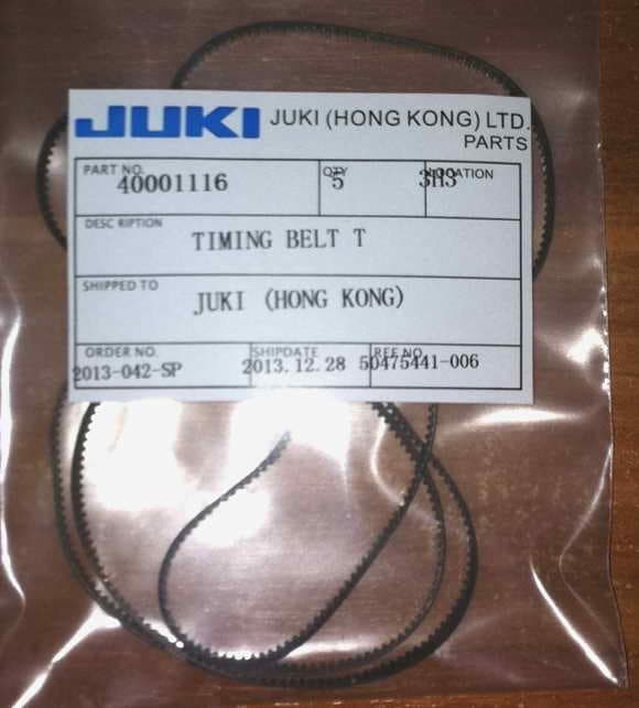 40001116 TIMING BELT T JUKI 2050 2060 T timing belt
